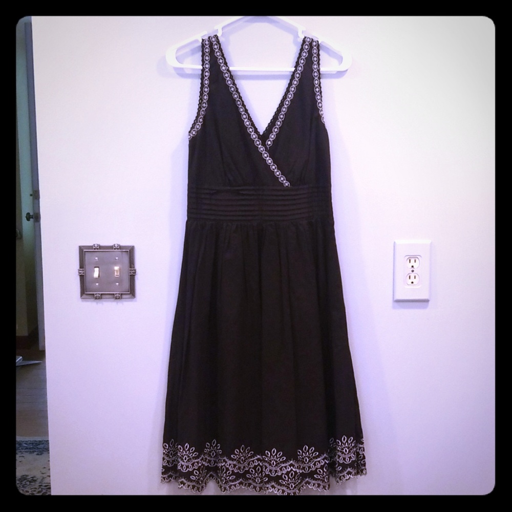 EUC Calvin Klein Black Cotton Dress